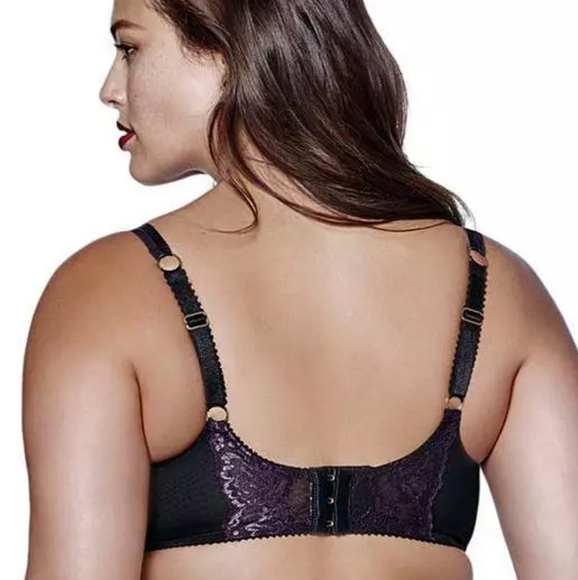 [40D] Ashley Graham Underwired Non Padded Full Cup Bra with Lace details - Picture 7 of 10